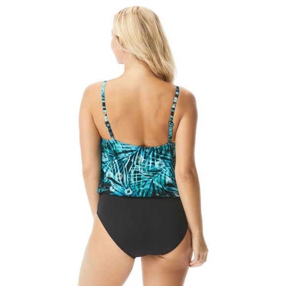 NWT Contours by Coco Reef Amaris Blouson One Piece Swimsuit Size 8/32 C/D - Picture 3 of 11